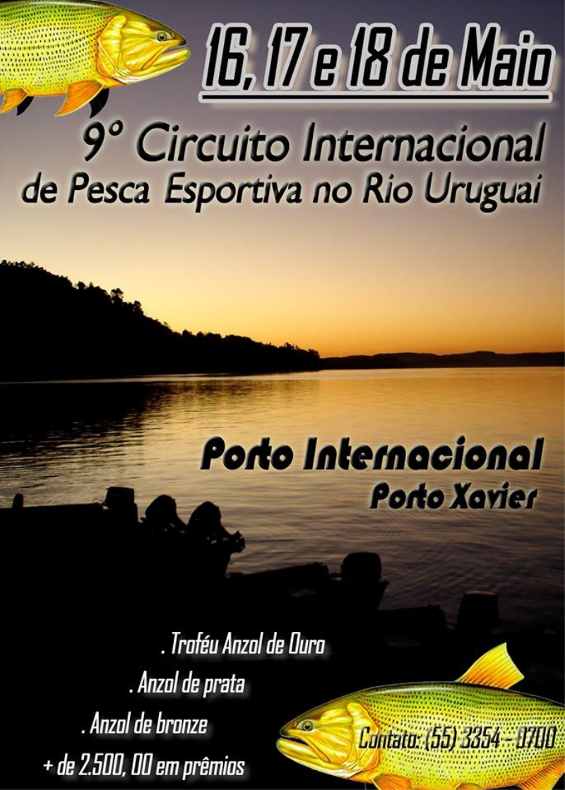 9° Circuito Internacional de Pesca Esportiva no Rio Uruguai 
